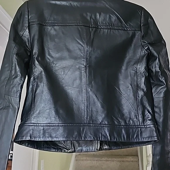 Michael Kors Leather Jacket - Picture 5 of 15